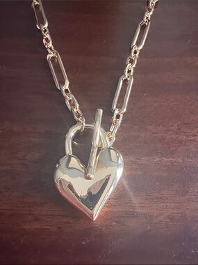 36” Heart Pendant Necklace